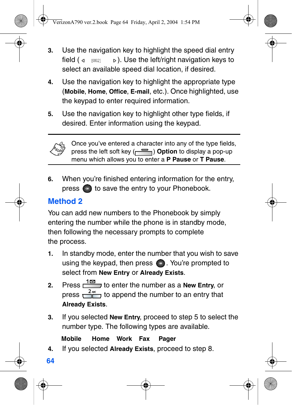 Samsung A790 User Manual | Page 72 / 226