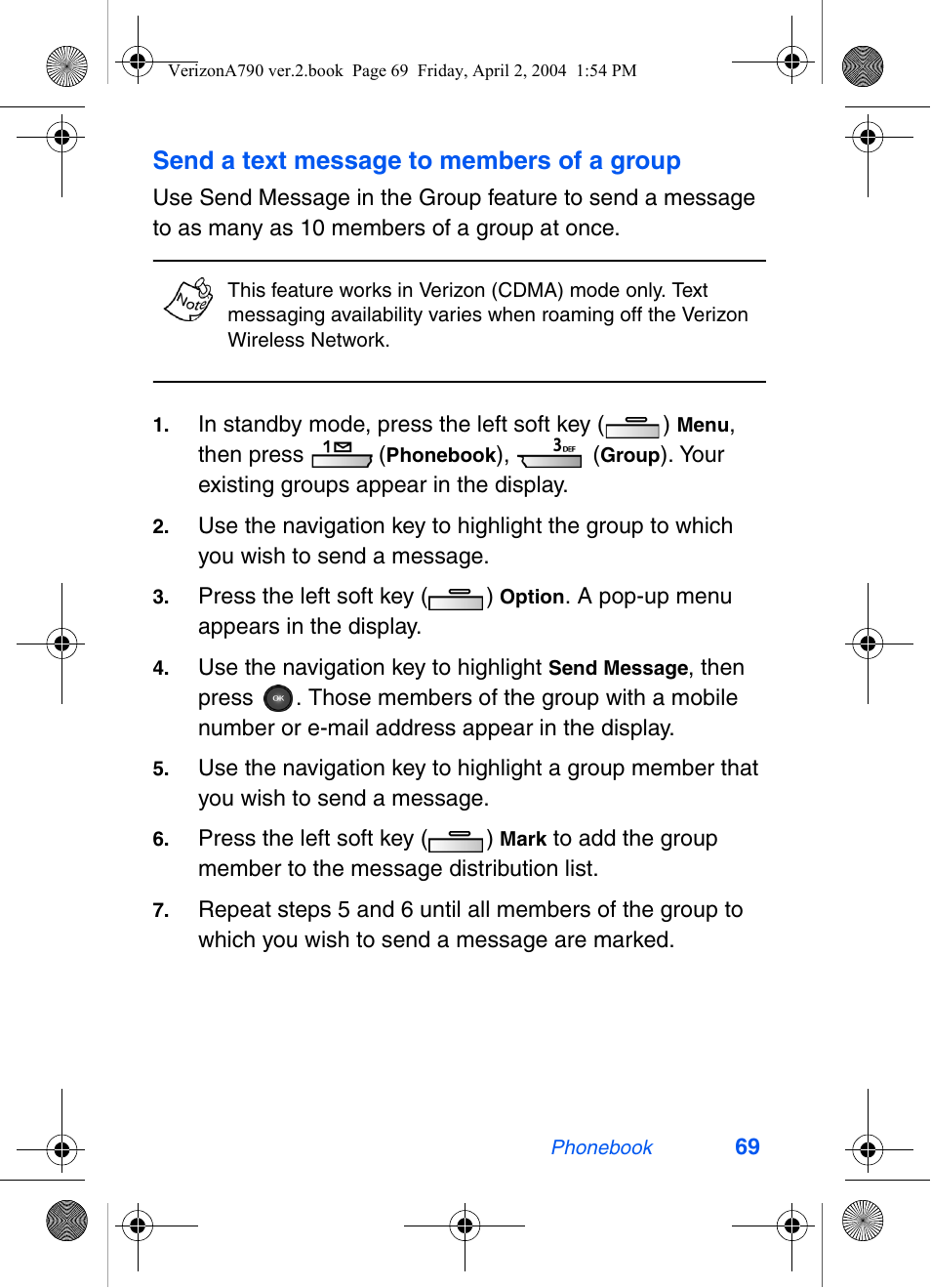 Samsung A790 User Manual | Page 77 / 226