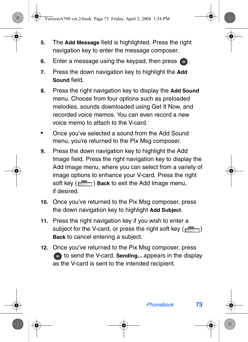Samsung A790 User Manual | Page 81 / 226