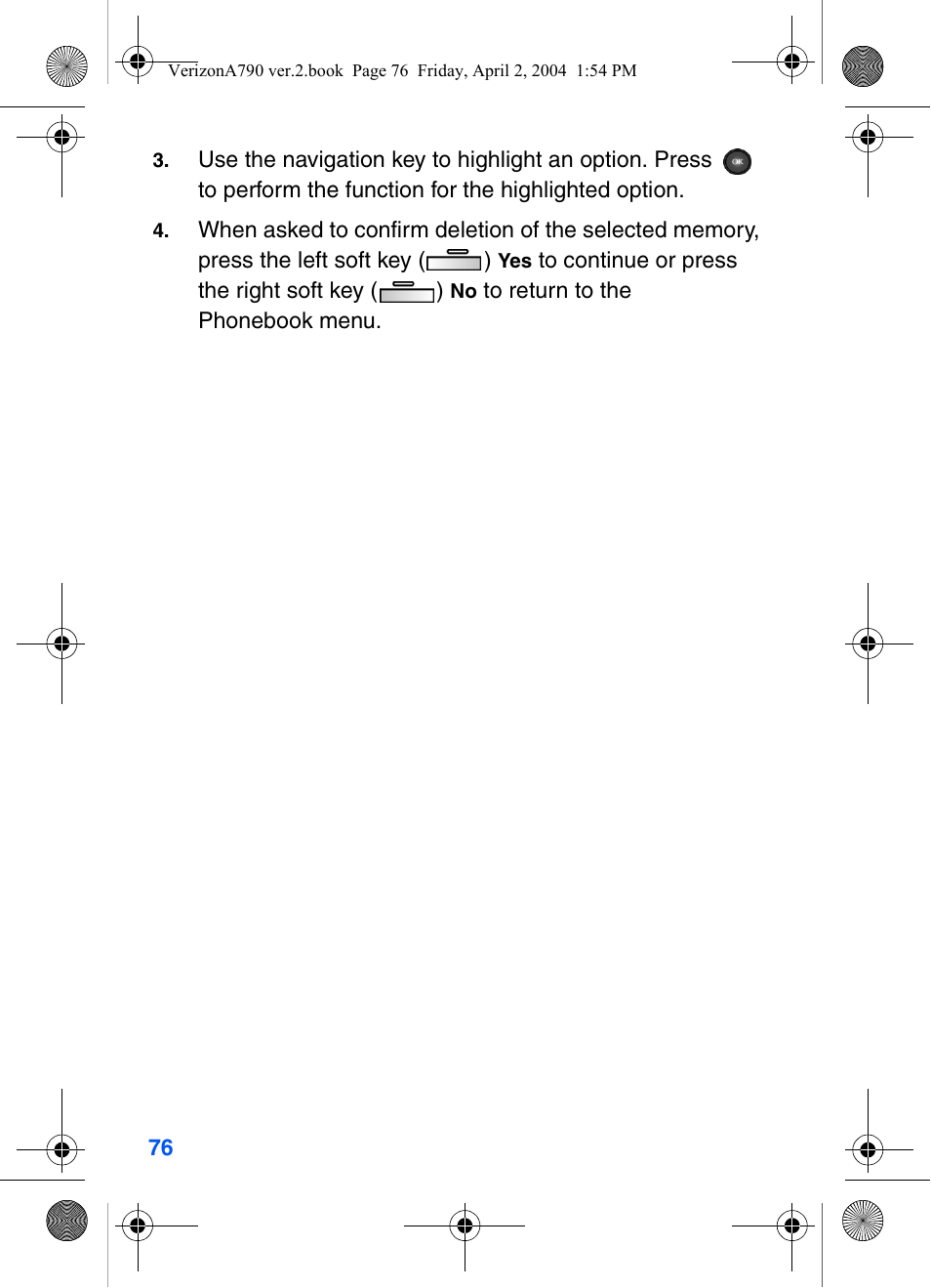 Samsung A790 User Manual | Page 84 / 226