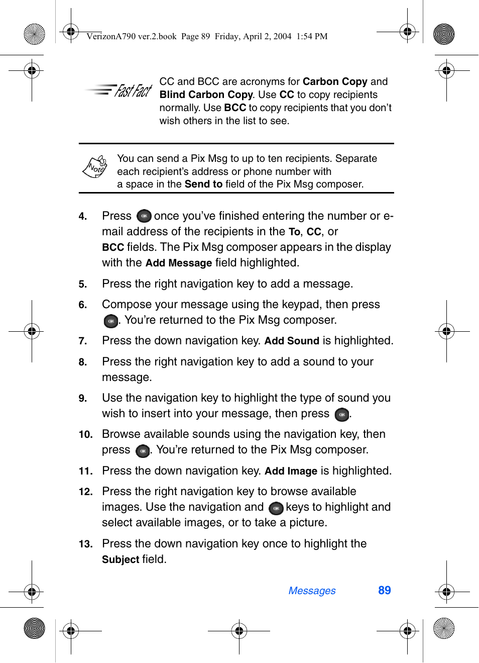 Samsung A790 User Manual | Page 97 / 226
