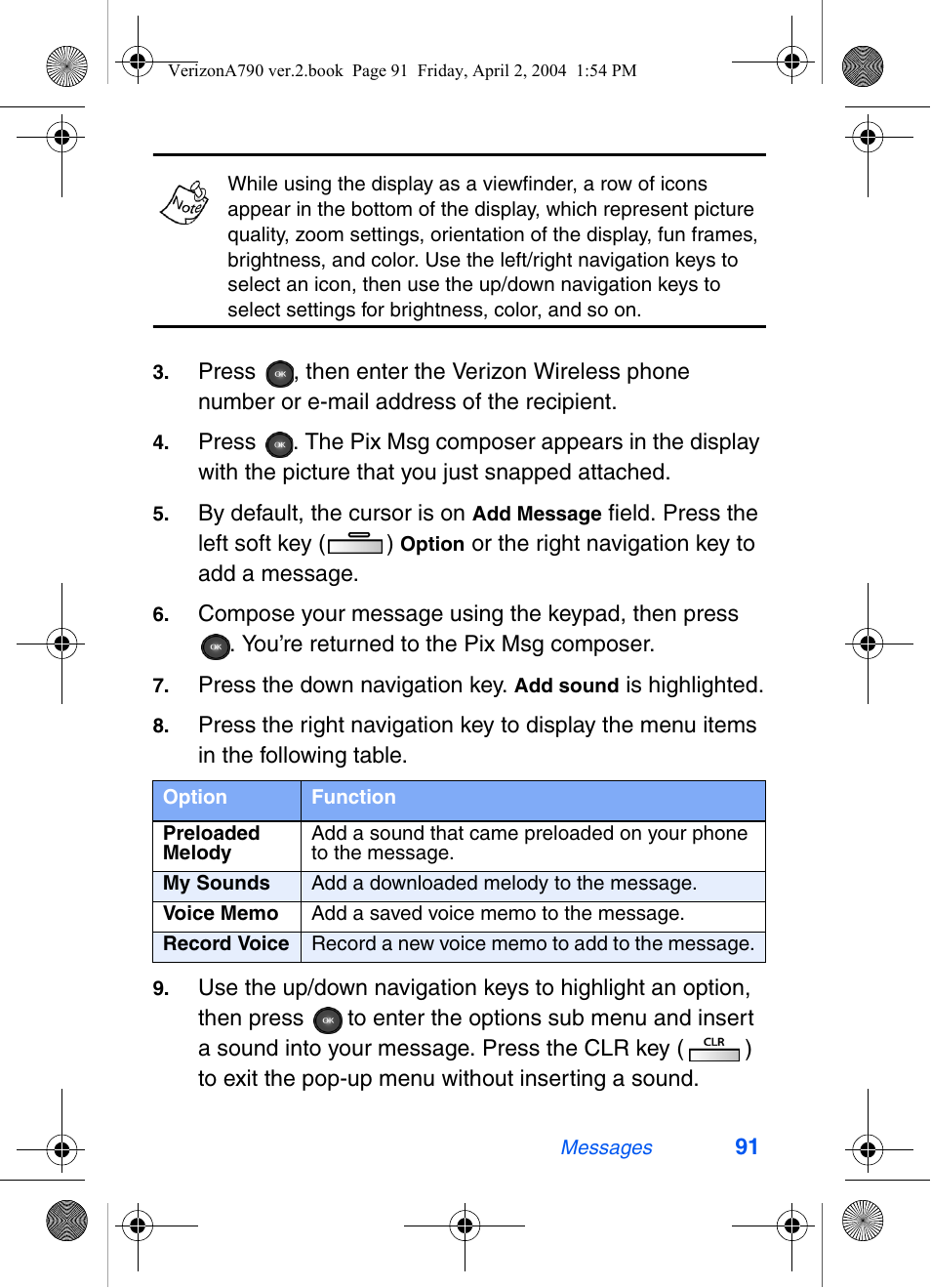 Samsung A790 User Manual | Page 99 / 226