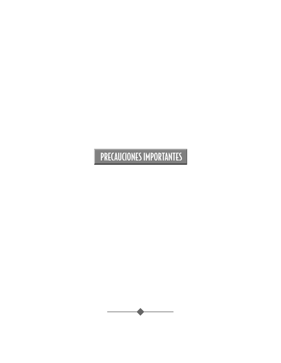 Precauciones importantes | Sunbeam 2484 User Manual | Page 18 / 32