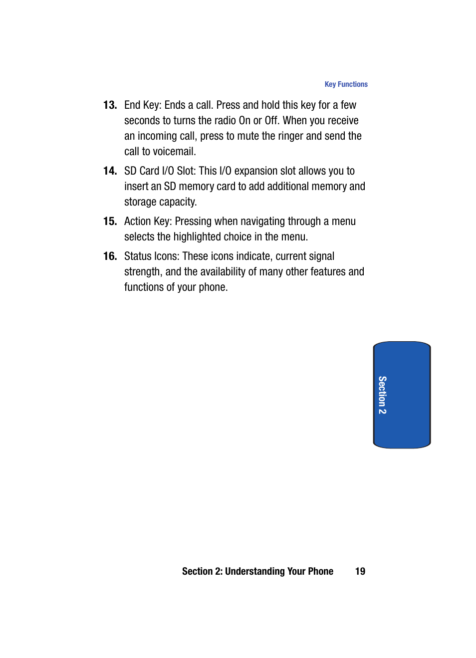 Samsung SCH i830 User Manual | Page 19 / 224