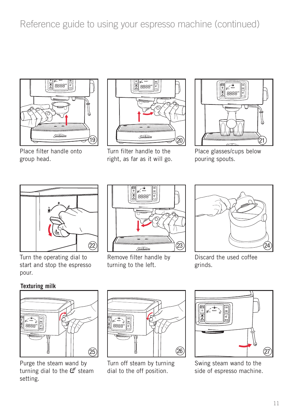 Sunbeam EM5600 User Manual | Page 13 / 32