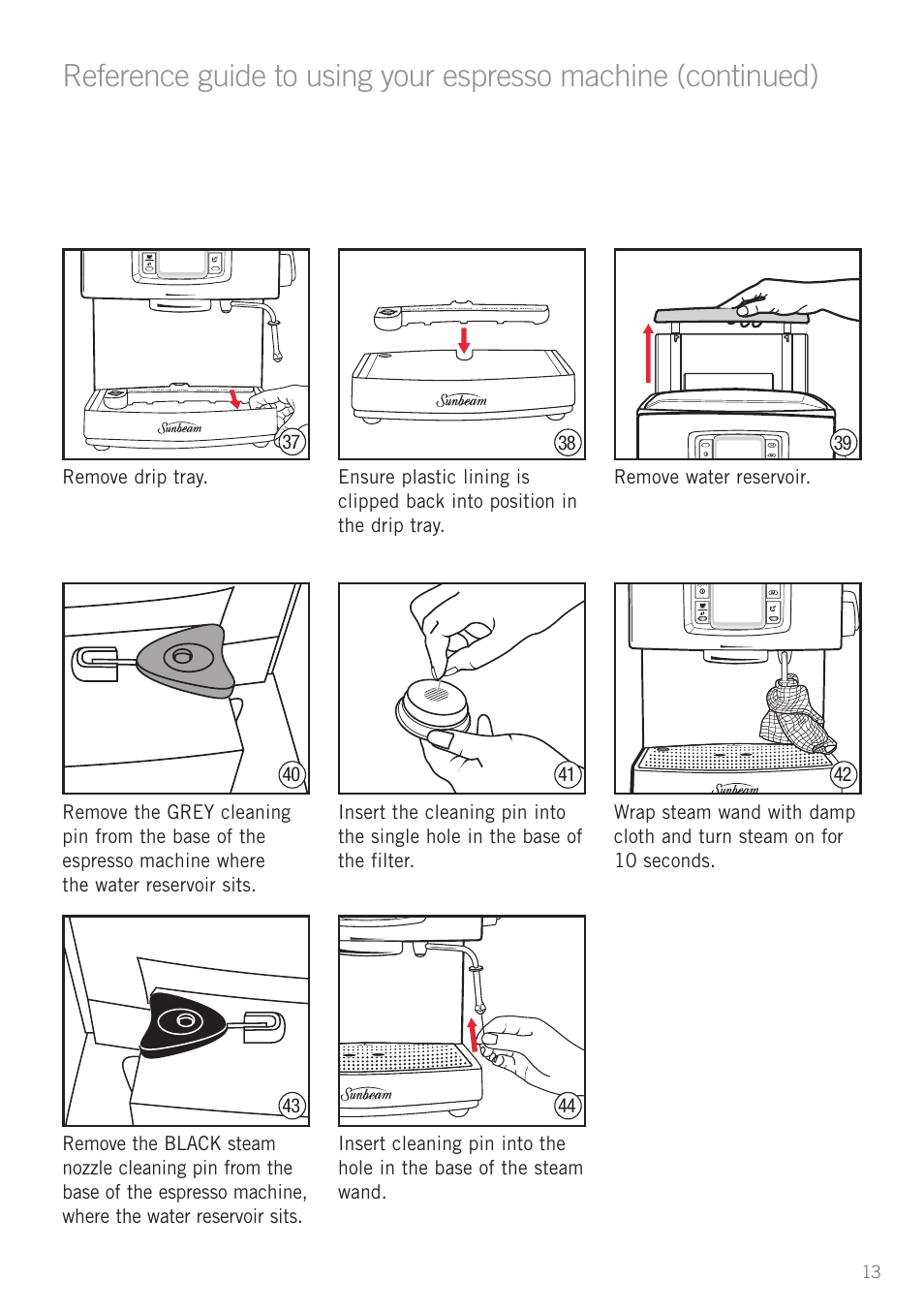 Sunbeam EM5600 User Manual | Page 15 / 32