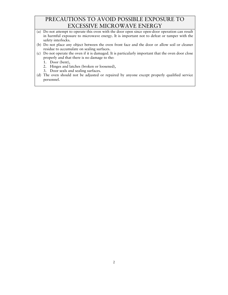 Sunbeam SNM1501RAX User Manual | Page 2 / 18