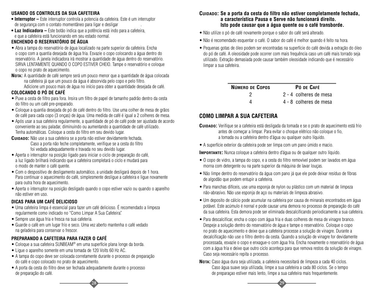 Sunbeam 3278 User Manual | Page 15 / 16