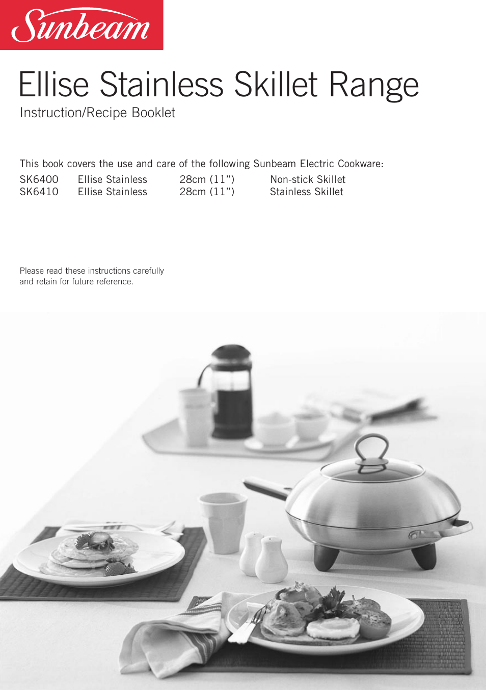 Sunbeam SK6410 User Manual | 28 pages