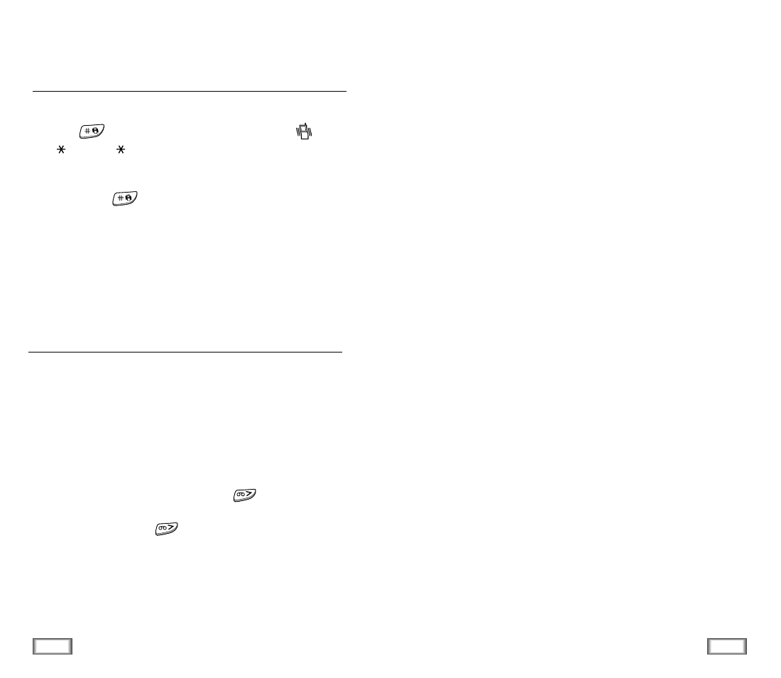 Quick switching to vibration mode | Samsung SCH-A101 User Manual | Page 15 / 40