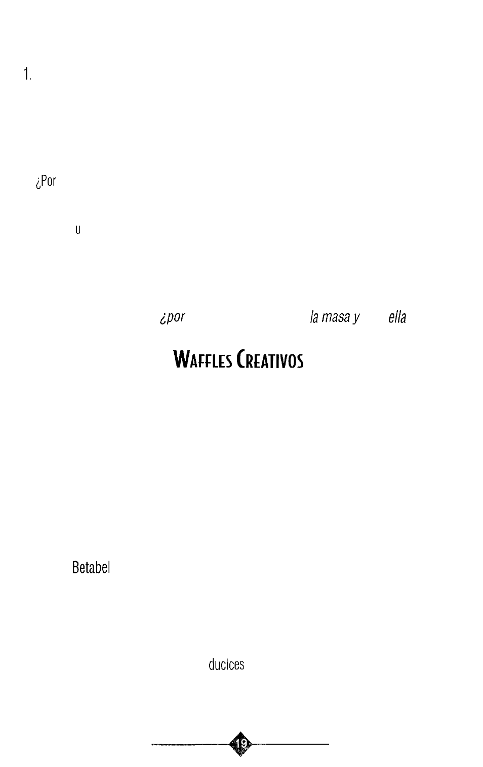Waff les | Sunbeam 3856-1 User Manual | Page 19 / 28