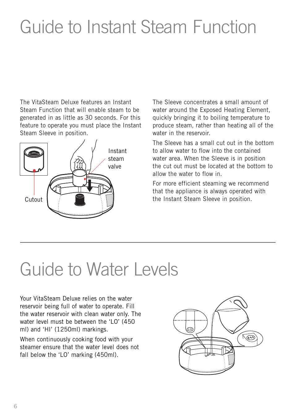 Sunbeam ST6610 User Manual | Page 8 / 24