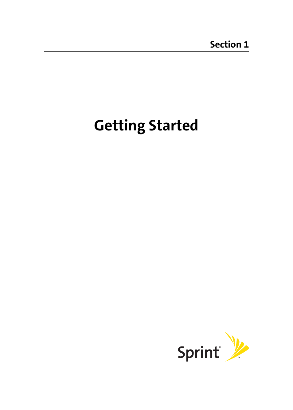 Getting started, Section 1: getting started | Samsung A920 User Manual | Page 25 / 272