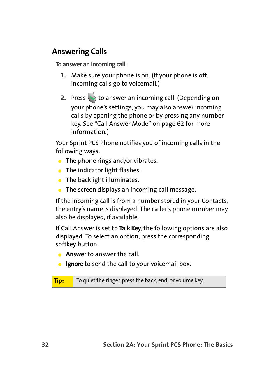 Answering calls | Samsung A920 User Manual | Page 56 / 272