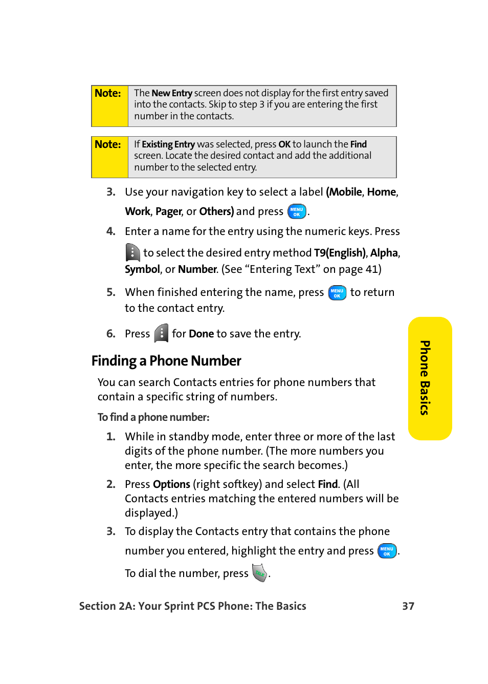 Finding a phone number | Samsung A920 User Manual | Page 61 / 272