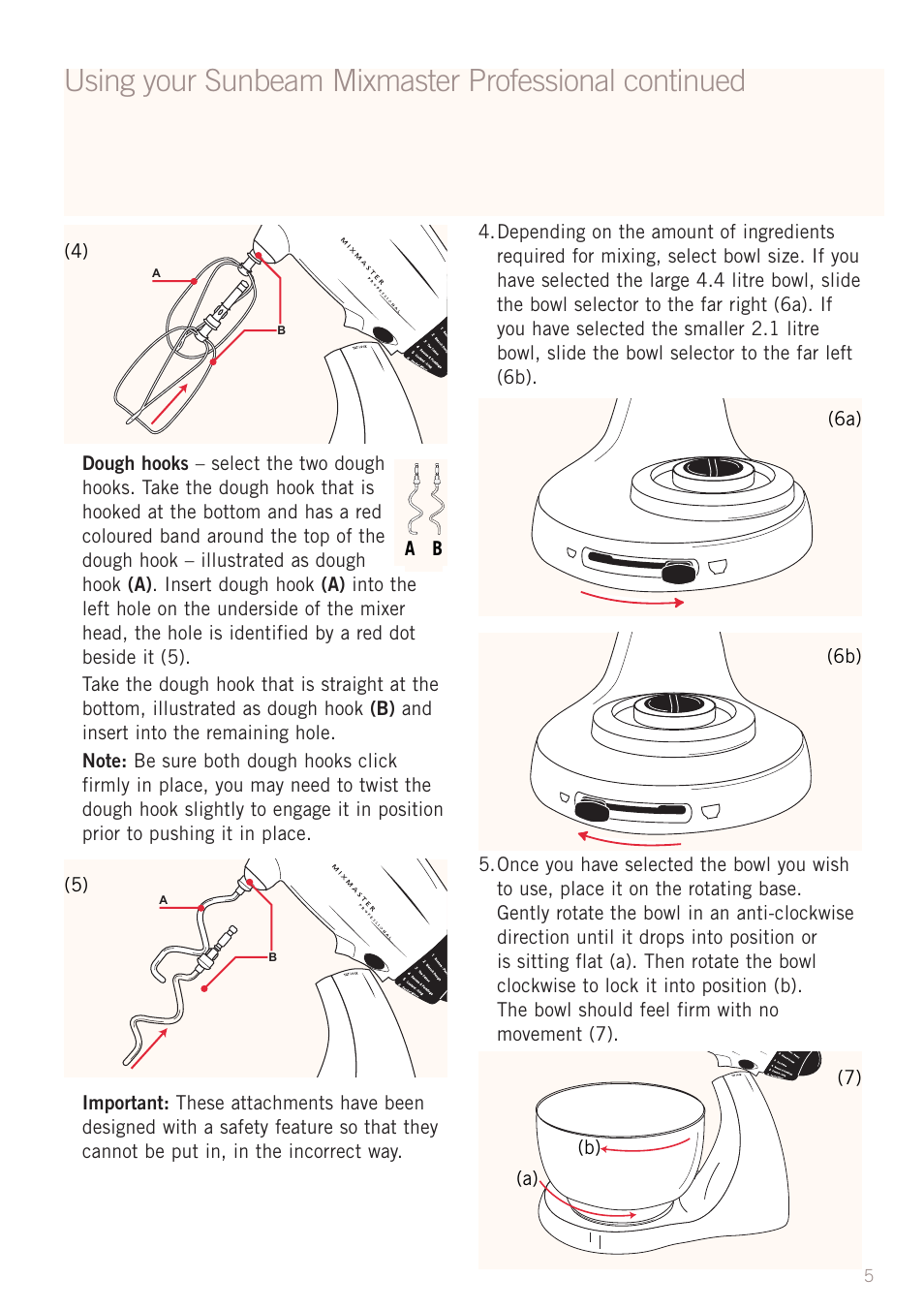 Sunbeam MX8800 User Manual | Page 7 / 39