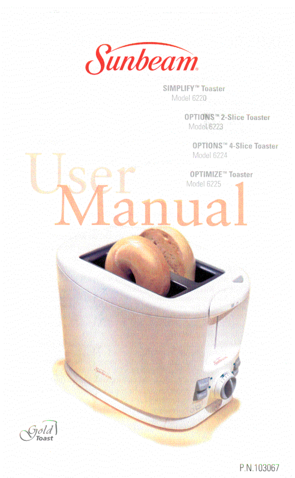 Sunbeam 6220 User Manual | 36 pages