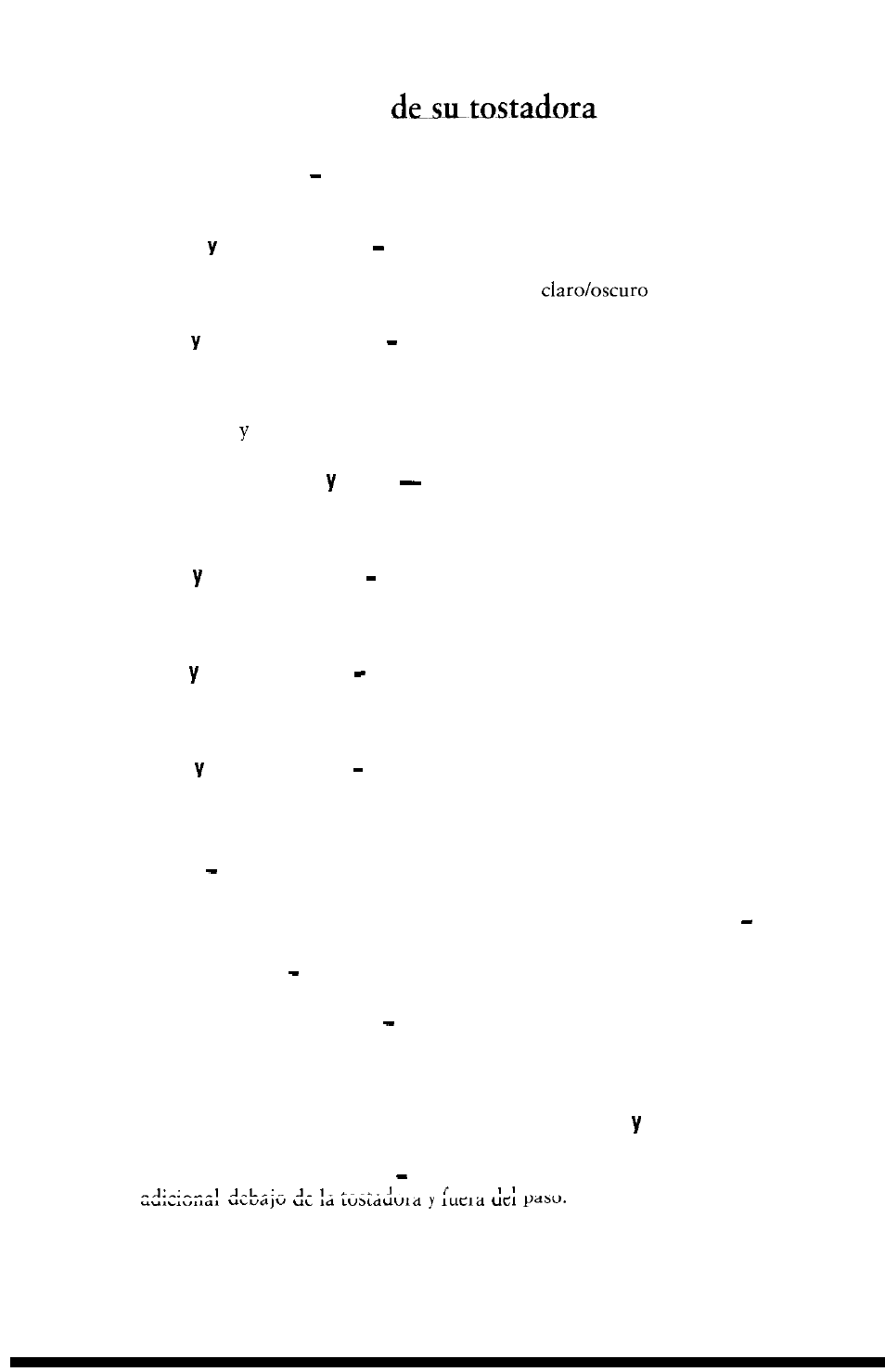 Aprendiendo acerca | Sunbeam 6220 User Manual | Page 24 / 36