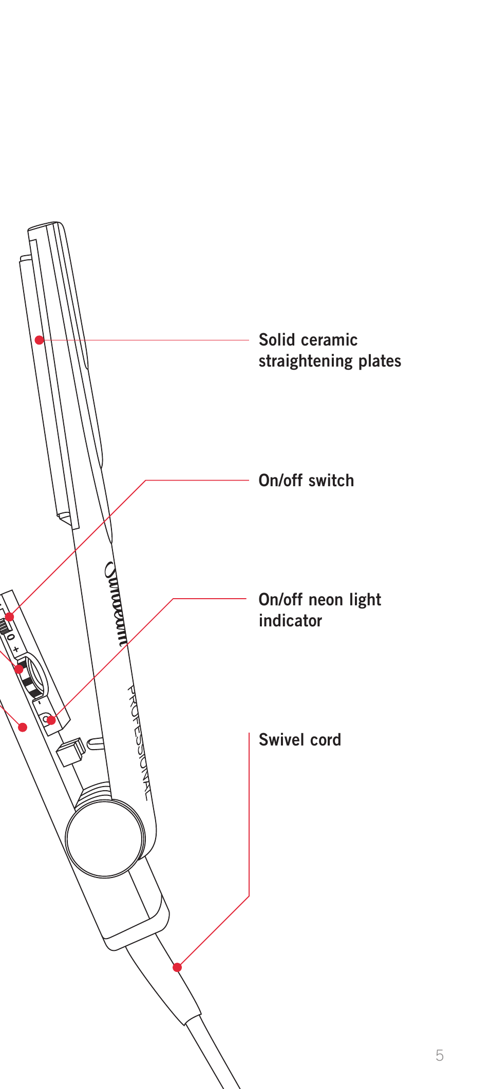 Sunbeam HS9500 User Manual | Page 7 / 12