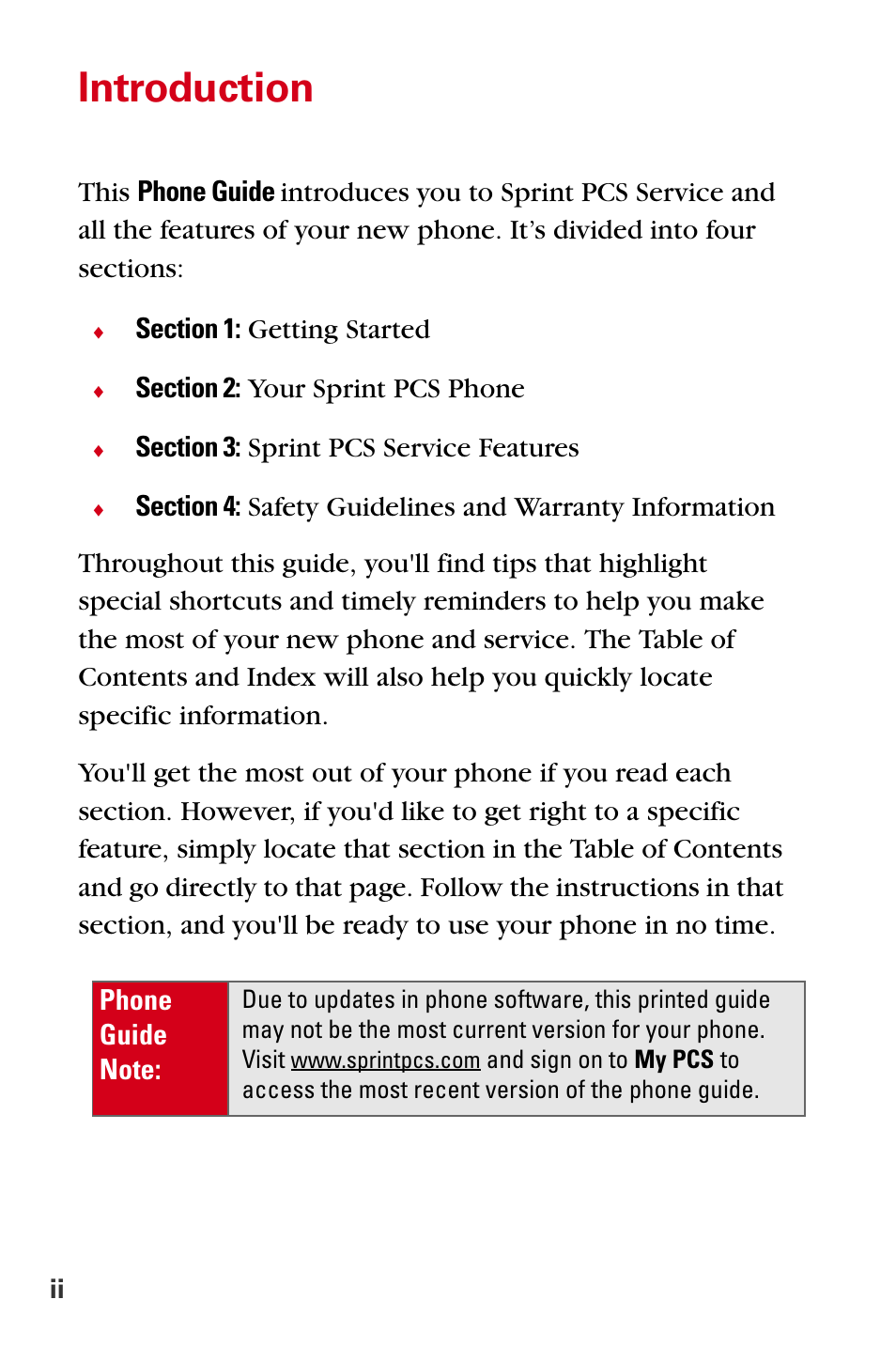 Introduction | Samsung A840 User Manual | Page 12 / 273