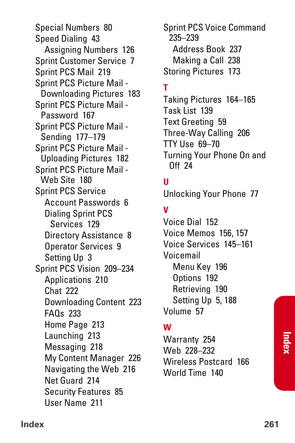 Samsung A840 User Manual | Page 273 / 273