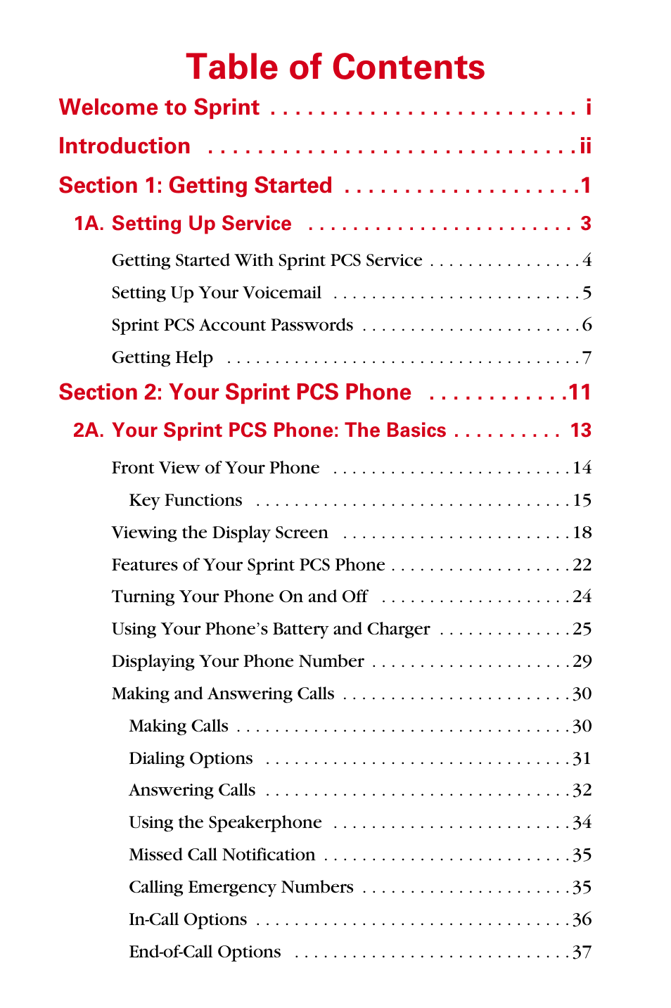 Samsung A840 User Manual | Page 3 / 273