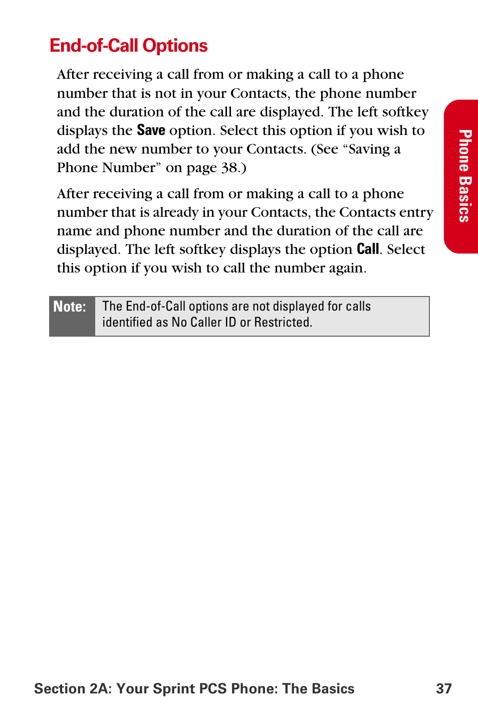 End-of-call options | Samsung A840 User Manual | Page 49 / 273