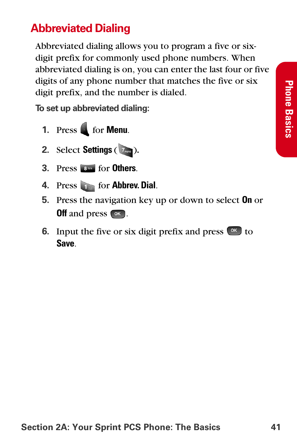 Abbreviated dialing | Samsung A840 User Manual | Page 53 / 273