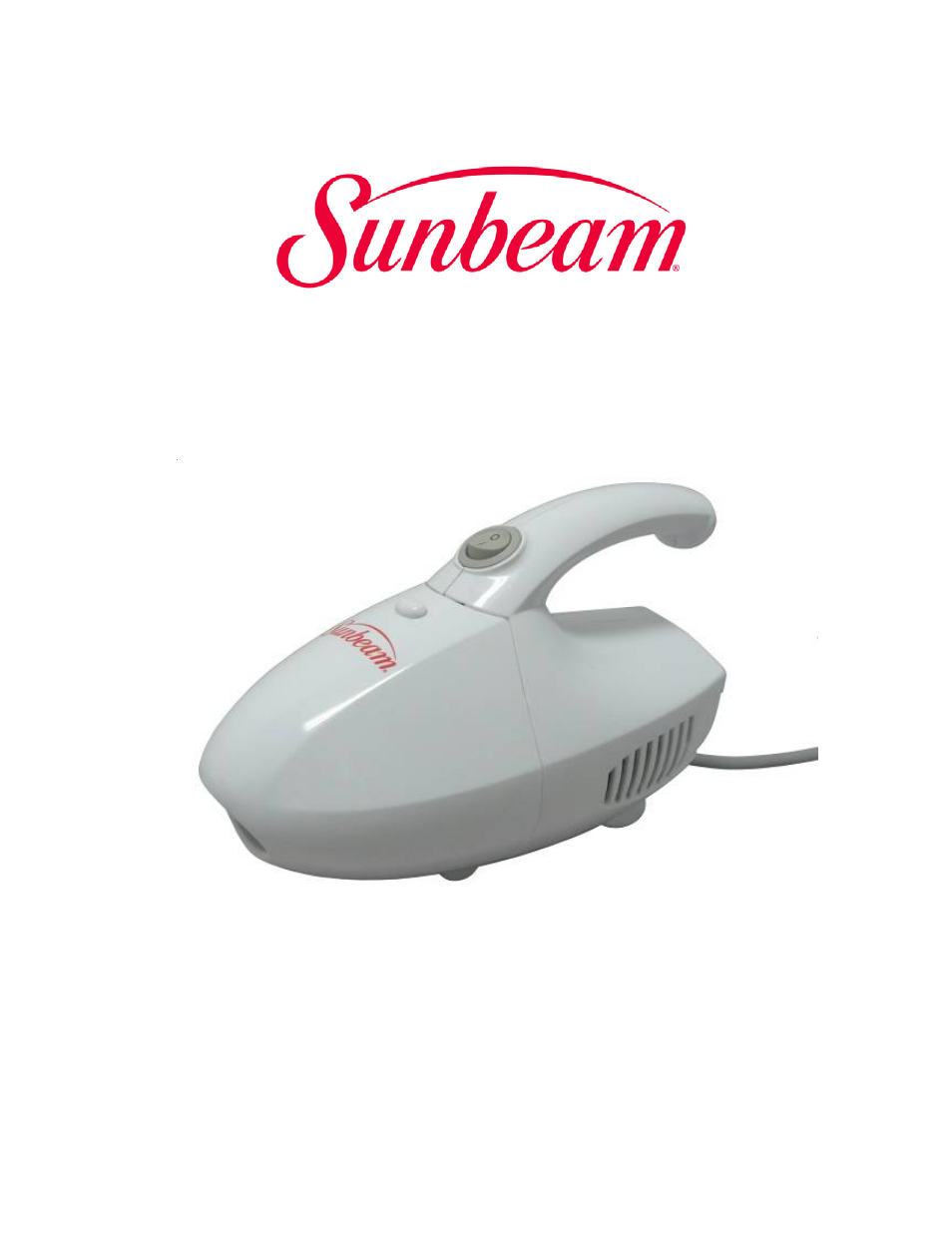 Sunbeam HANDVAC SBH-200 User Manual | 8 pages