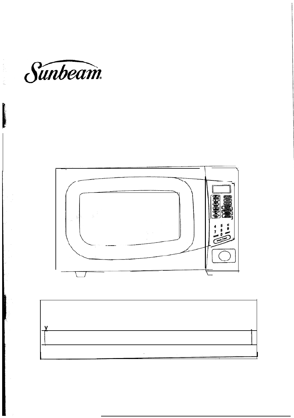 Sunbeam SMW1100 User Manual | 16 pages