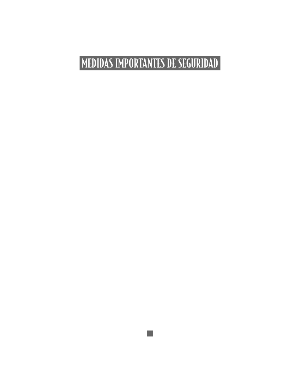 Medidas importantes de seguridad | Sunbeam 3206 User Manual | Page 18 / 32