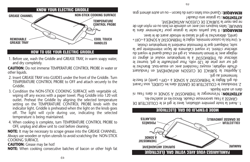 Sunbeam CKSBGRFM10-033 User Manual | Page 4 / 8