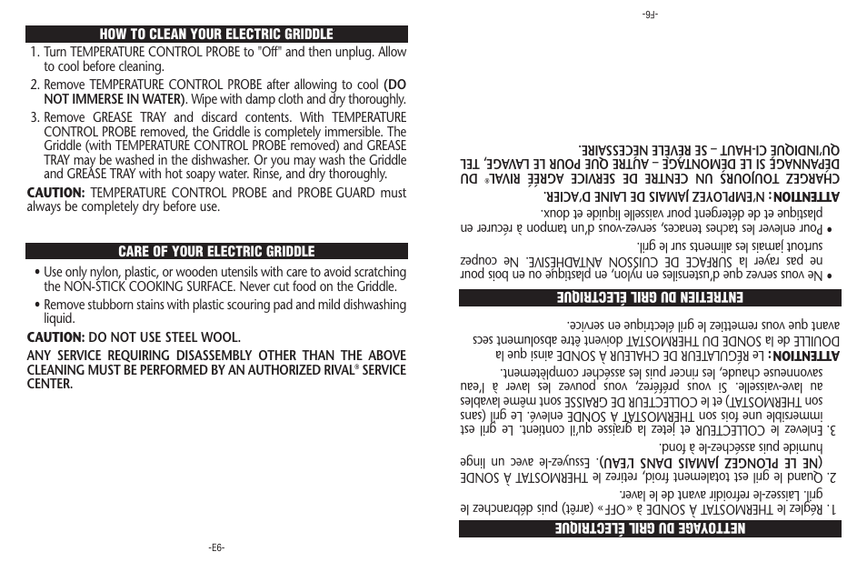 Sunbeam CKSBGRFM10-033 User Manual | Page 6 / 8