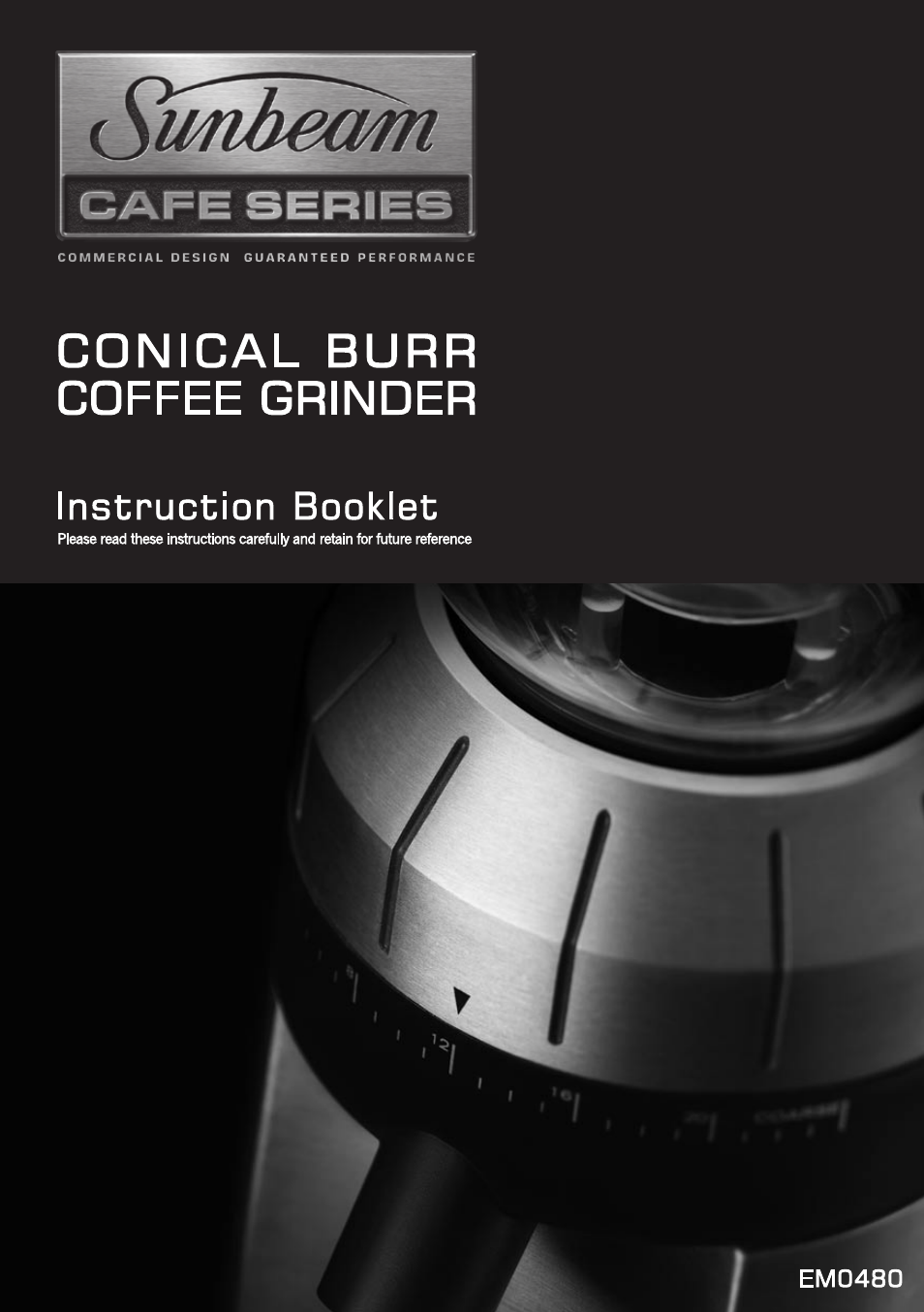 Sunbeam EM0480 User Manual | 16 pages