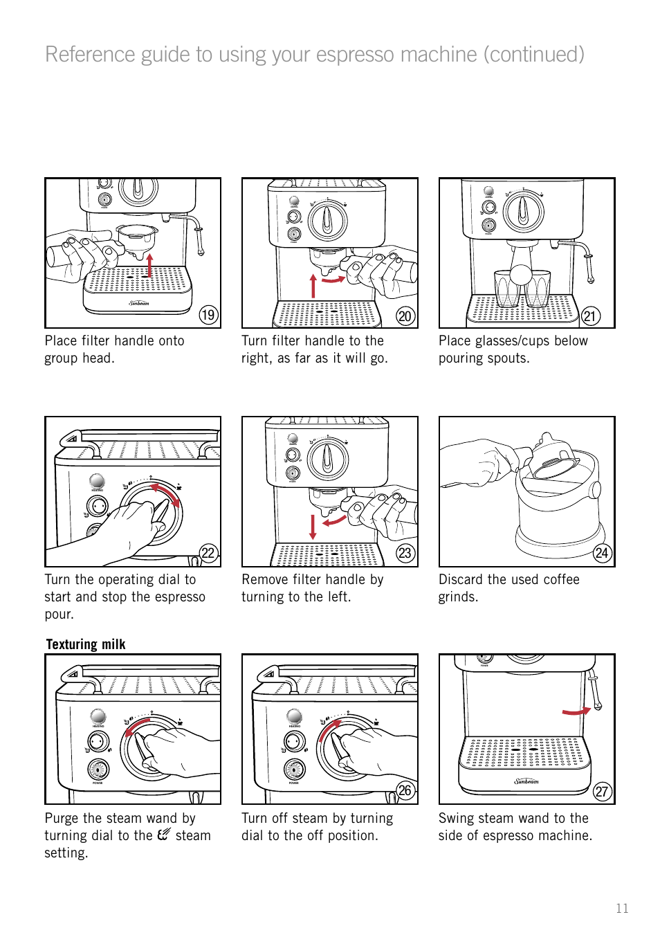 Sunbeam EM3800 User Manual | Page 13 / 32