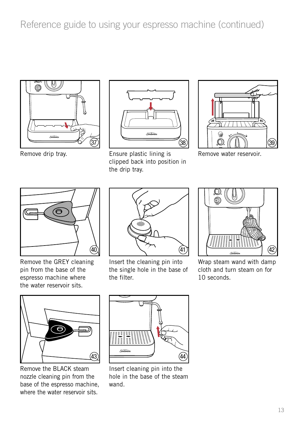 Sunbeam EM3800 User Manual | Page 15 / 32