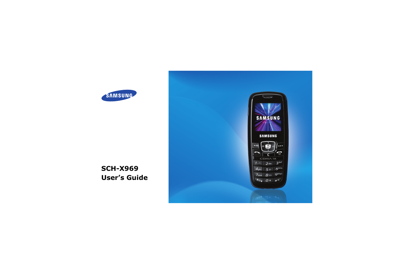 Samsung SCH-X969 User Manual | Page 2 / 54