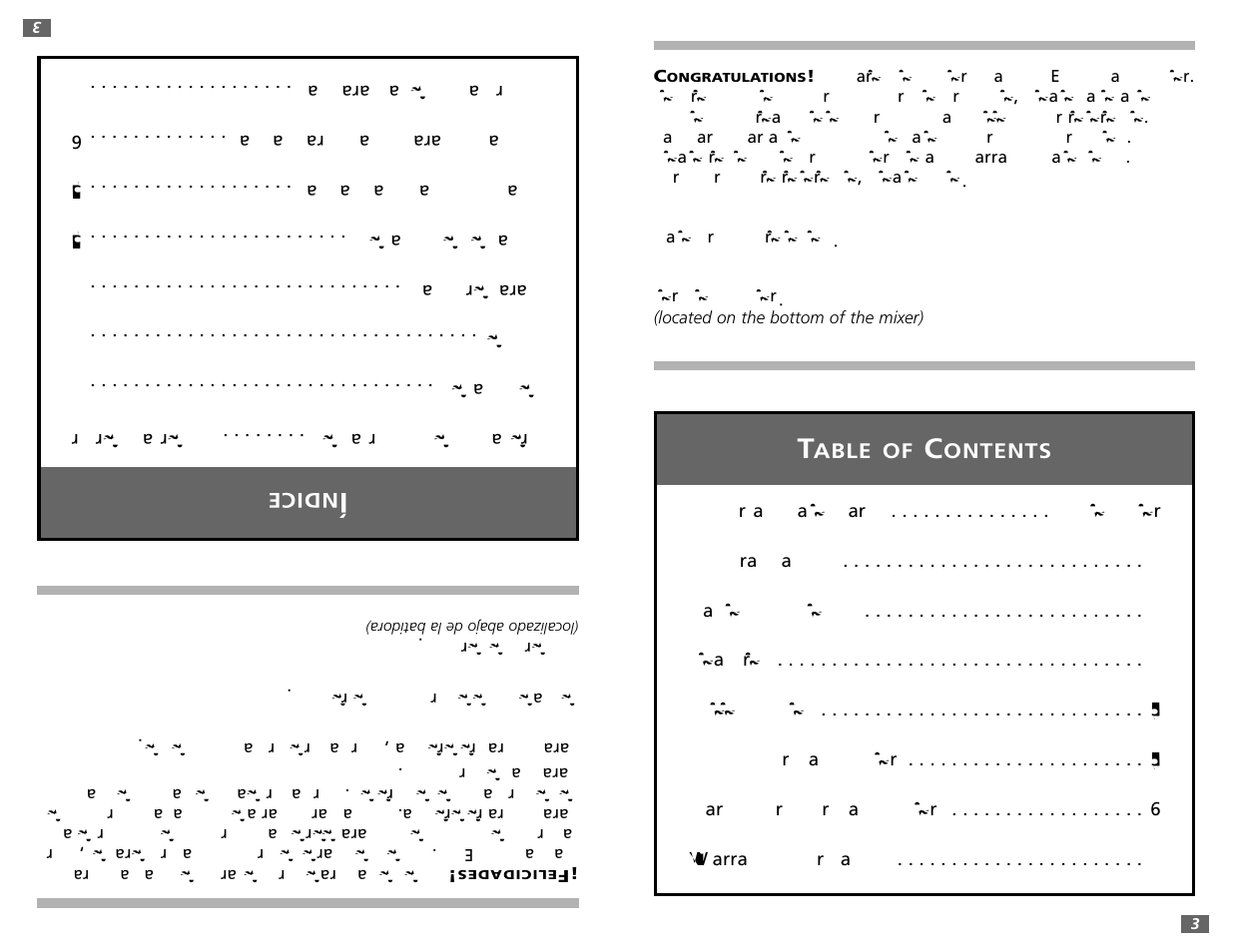 Sunbeam 2475 User Manual | Page 3 / 16