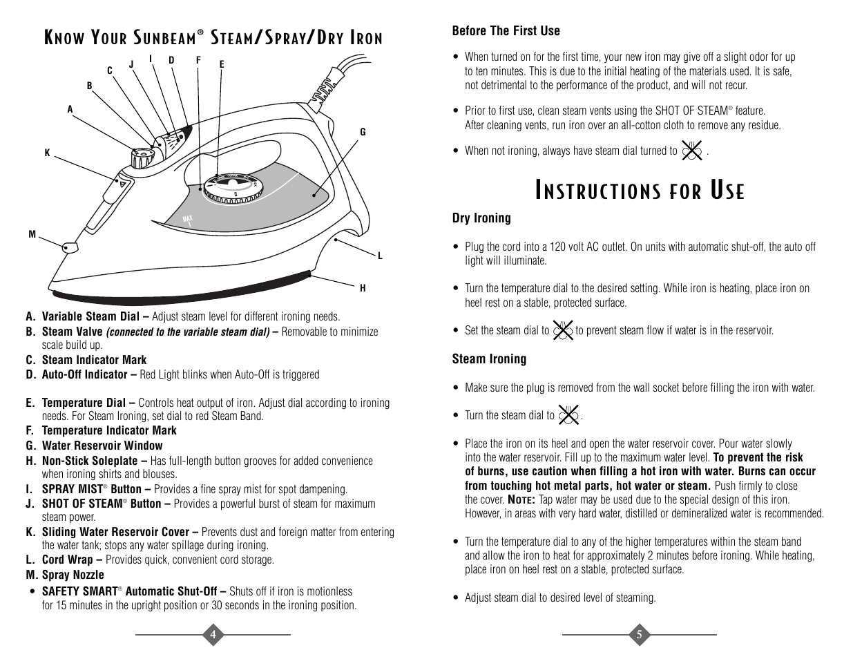 Sunbeam 3946 User Manual | Page 3 / 18