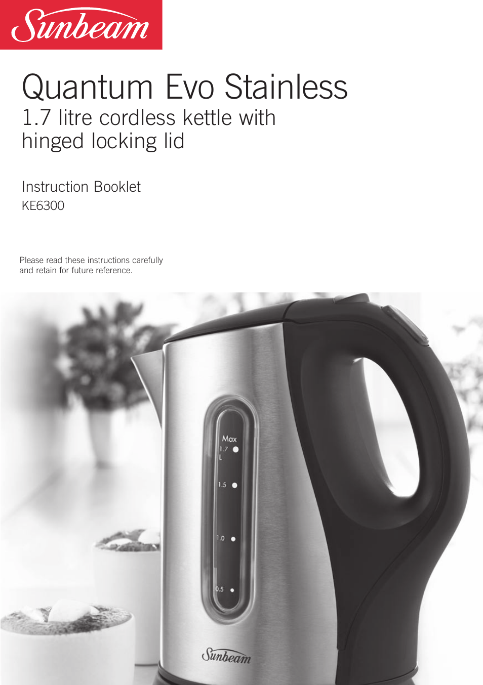 Sunbeam KE6300 User Manual | 10 pages
