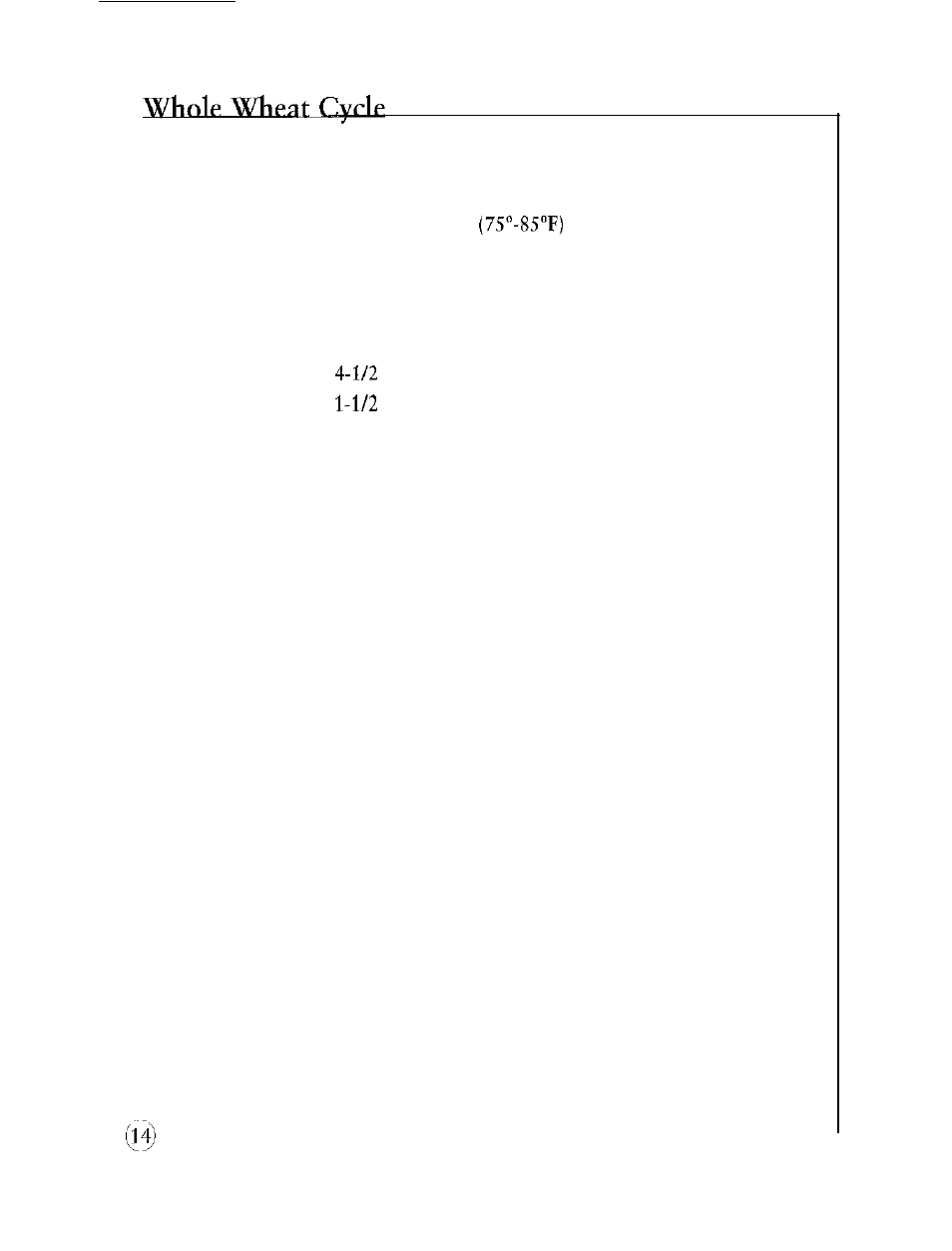 Whole wheat bread | Sunbeam P.N. 109934 User Manual | Page 14 / 20
