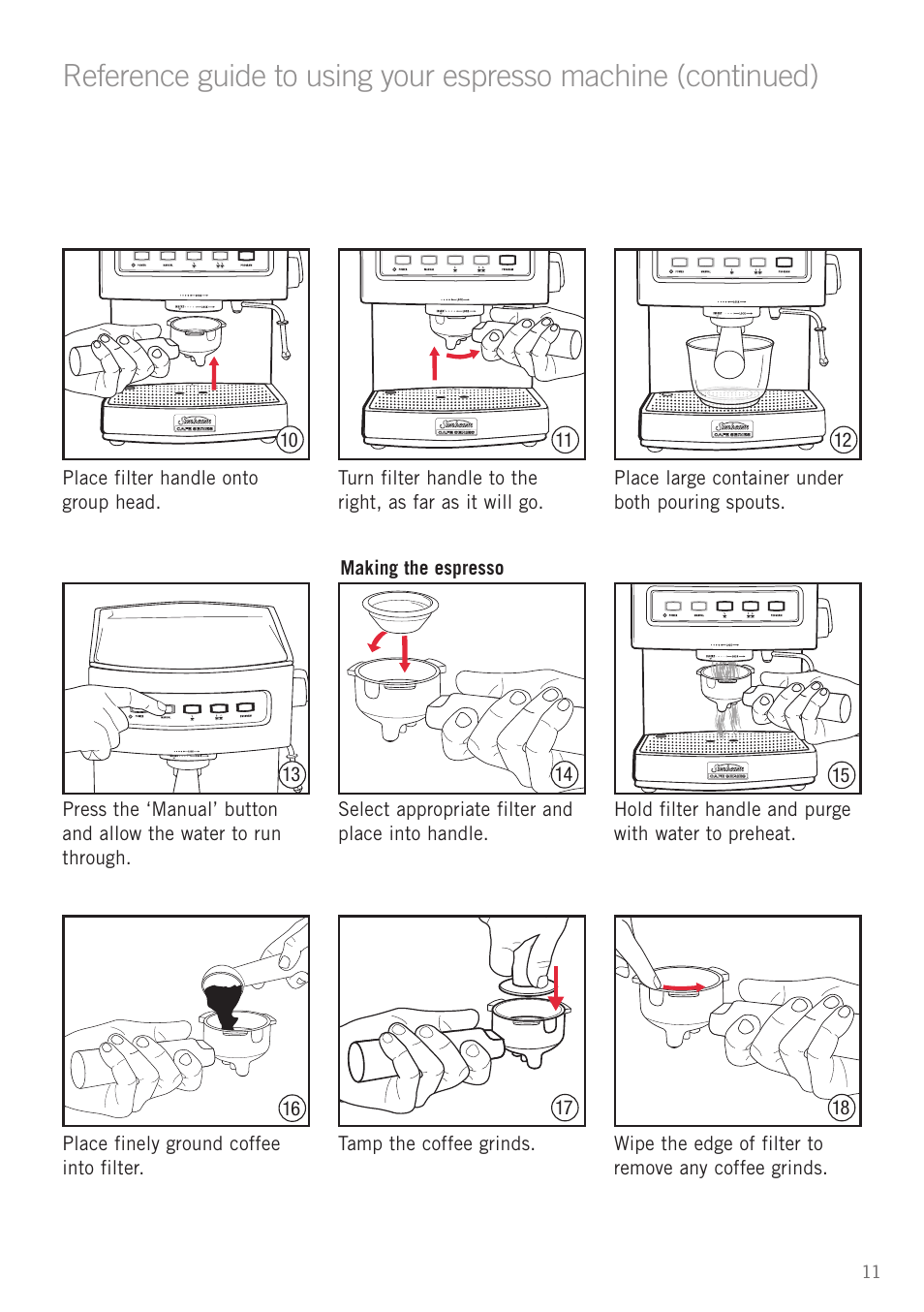 Sunbeam EM5800 User Manual | Page 12 / 33