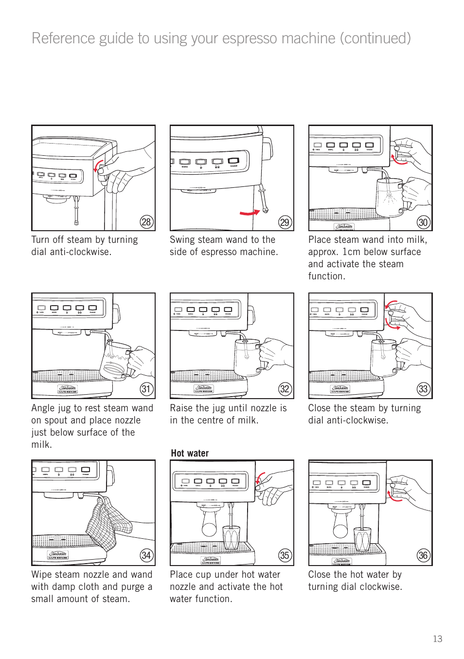 Sunbeam EM5800 User Manual | Page 14 / 33