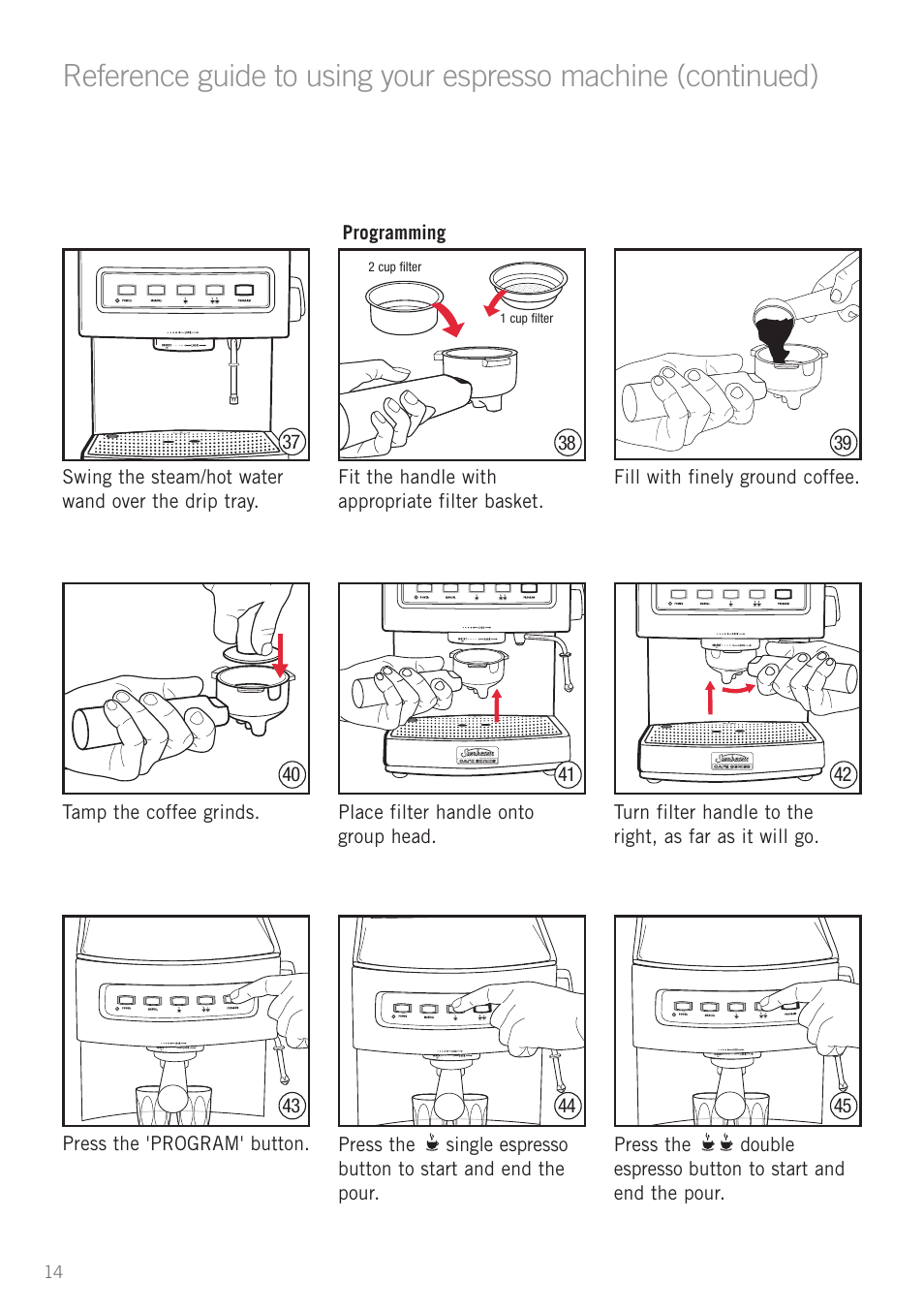 Sunbeam EM5800 User Manual | Page 15 / 33