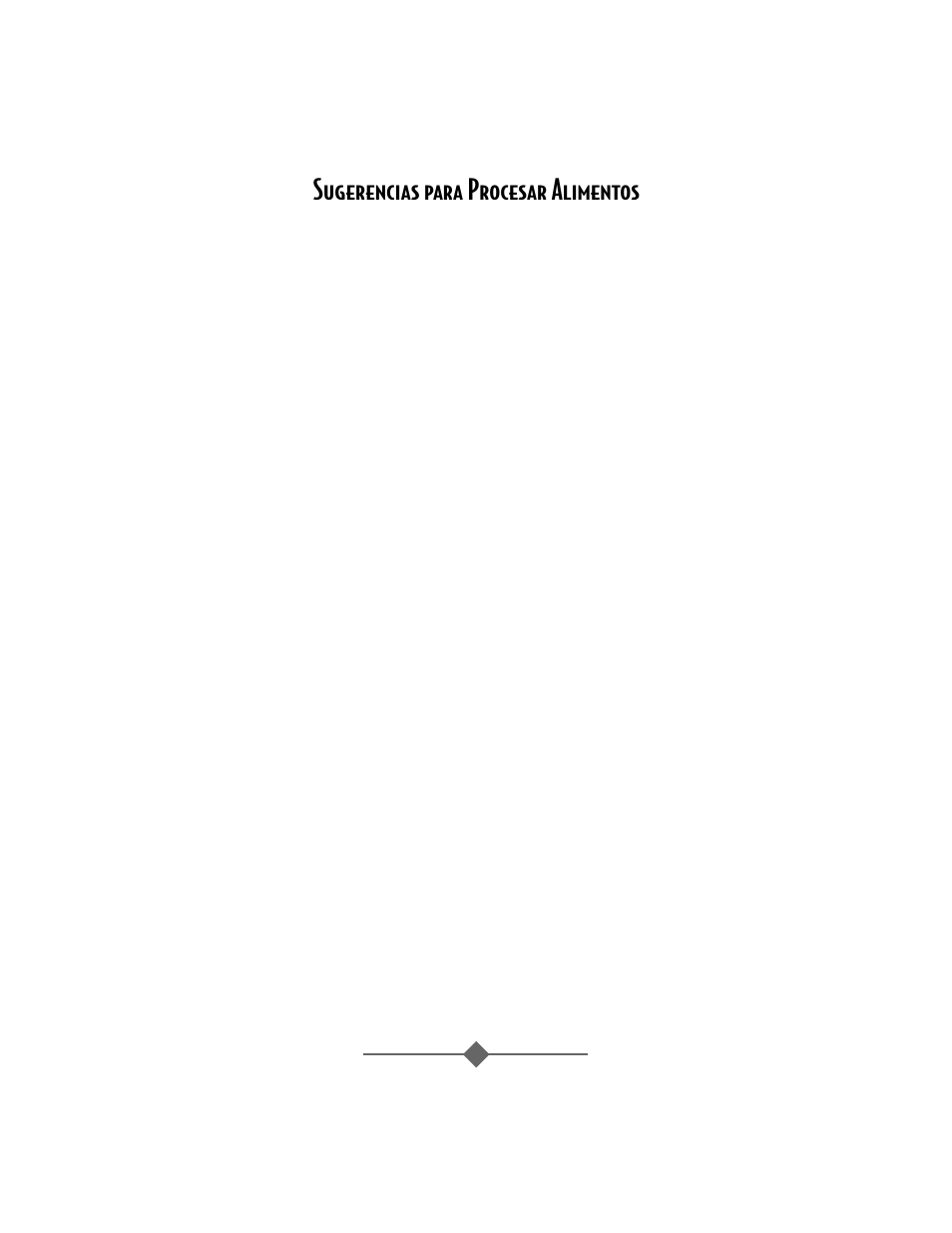 Sugerencias para procesar alimentos | Sunbeam 4817-8 User Manual | Page 39 / 60
