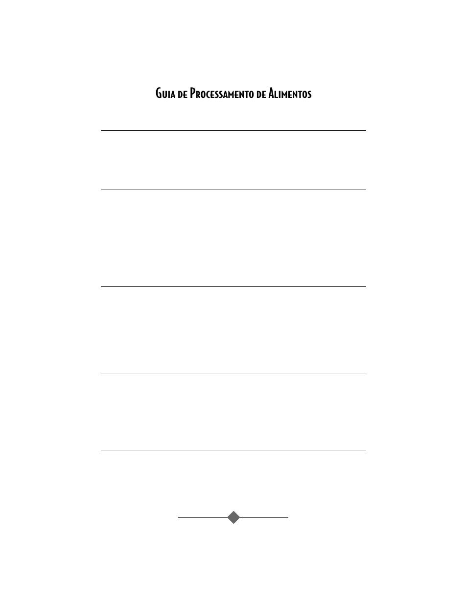 Guia de processamento de alimentos | Sunbeam 4817-8 User Manual | Page 54 / 60