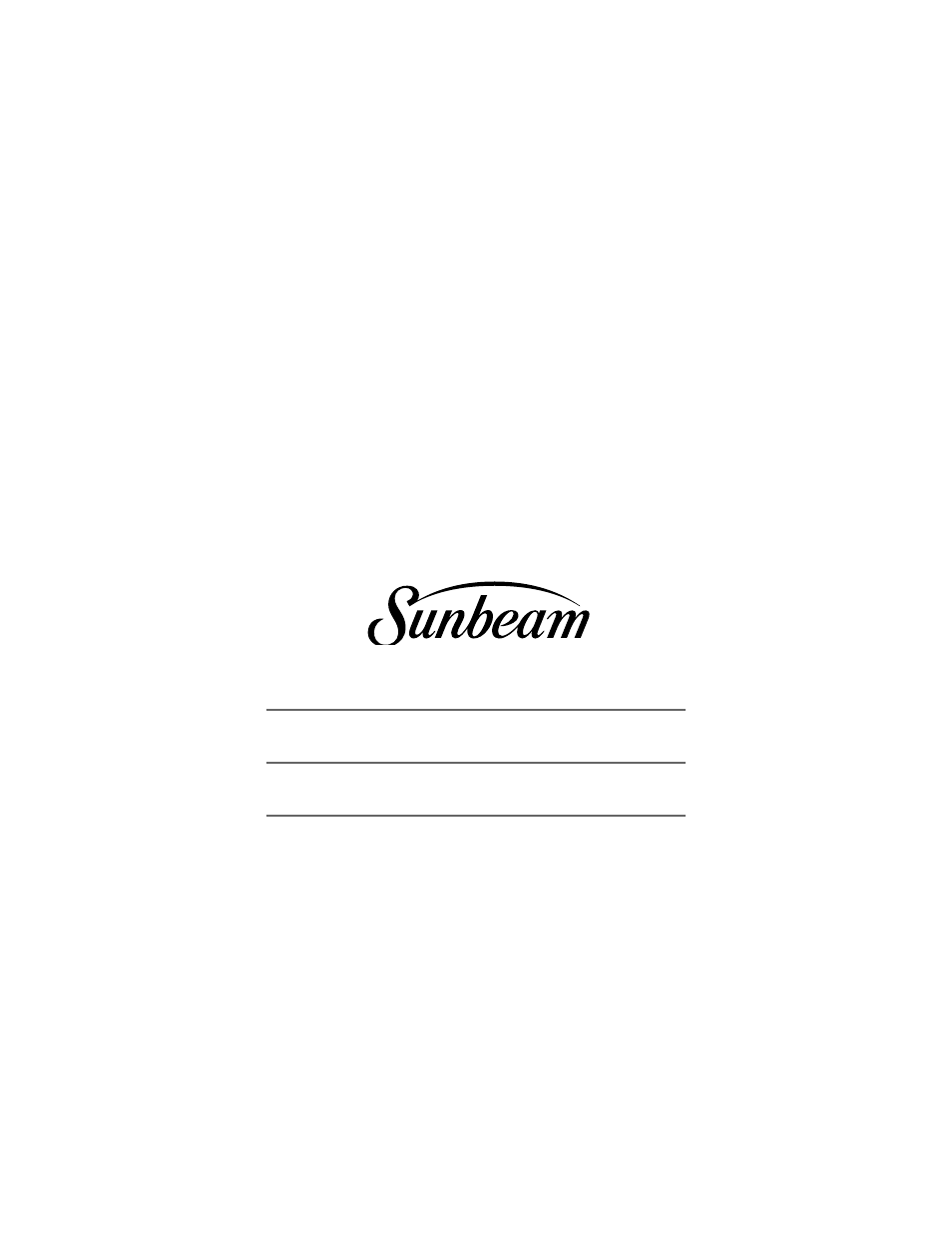 Sunbeam 4817-8 User Manual | Page 60 / 60