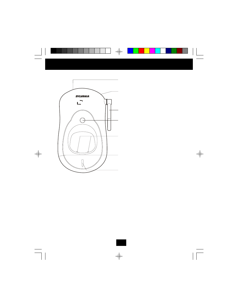 Base unit controls | Sylvania STC580 User Manual | Page 7 / 20