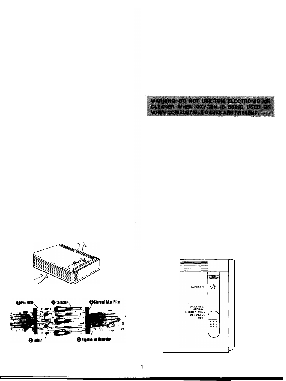 Sunbeam 2571 User Manual | Page 2 / 8