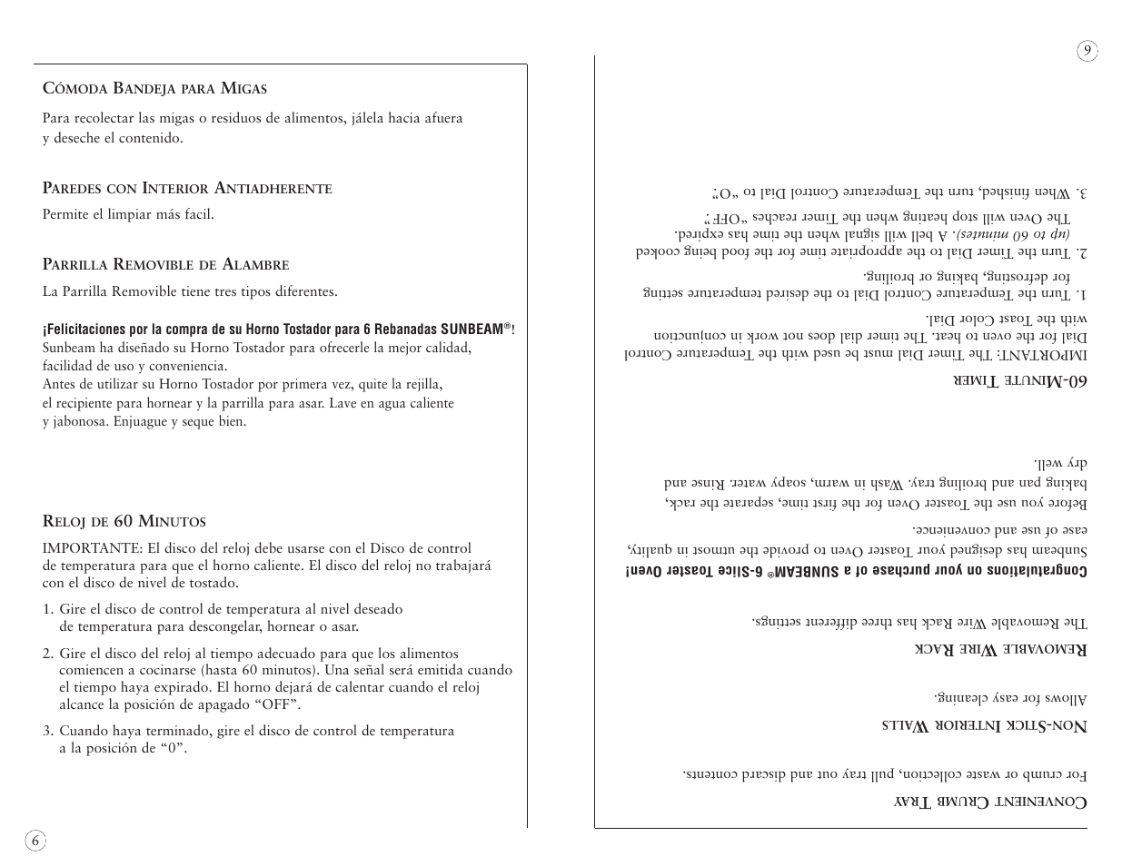Sunbeam 6191 User Manual | Page 16 / 20